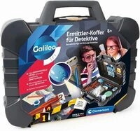 CLEMENTONI 59414 Ermittler-Koffer f&uuml;r Detektive Spannendes Detektiv-Set