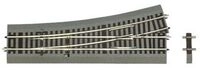 ROCO 42534 H0 Weiche links Wl15 mit Handantrieb, mit Bettung