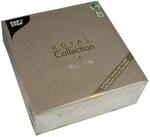 Pap Star Servietten Royal Collection uni grau