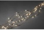 Konstsmide 6372-160 LED Sternenlametta 24 Str&auml;nge 480 warmwei&szlig;e Dioden