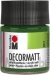 Marabu 140105065 Marabu Decormatt Acryl Olivgr&uuml;n 065, 50 ml