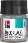 Marabu 113005782 Marabu Decorlack Acryl Metallic-Silber 782, 50 ml