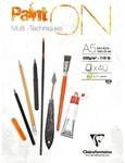 ExaClair Universalblock 250g PaintOn A5 wei&szlig; 40 Blatt