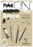 Clairefontaine Block PaintOn Naturel A4 250g 30Blatt