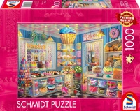 SCHMIDT SPIELE 59785 Puzzle 1000 Teile Bunte B&auml;ckerei