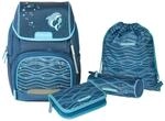 SCHNEIDERS Ergojet M&auml;dchen Schultasche Ocean, 6teilig, 21 Liter