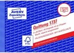 Avery Zweckform 1737 Quittung MwSt. separat ausgewiesen, A6 quer,