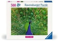 RAVENSBURGER 12001332 Puzzle f&uuml;r Erwachsene 500 Teile Peacock