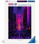 RAVENSBURGER 12001436 Puzzle f&uuml;r Erwachsene 1000 Teile New York in Neon
