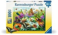 RAVENSBURGER 12004049 Kinderpuzzle 100 XXL Teile Wunderwelt der Insekten