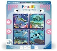 RAVENSBURGER 12004004 Kinderpuzzle 64, 72, 81, 90 Teile - Meerestiere