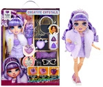 MGA 121404-EUC Rainbow High Creative Crystals Fashion Doll- Violet