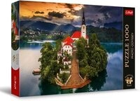 TREFL 10797 Puzzle Premium Plus 1000 Teile &ndash; Bleder See, Slowenien