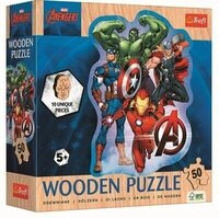 TREFL 20256 HolzPuzzleJunior50&ndash;Avengers