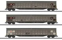 M&Auml;RKLIN 48067 H0 Schiebewandwagen-Set Habbins 354, DB Cargo, Ep. VI