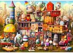 Eurographics Puzzle Misfit Toys by Ray Powers 500 Teile