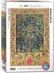 Eurographics Puzzle 1000 Lebensbaum Wandteppich von William Morris