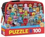 Lucia Puzzle Lunch Bag: Robots 100 Teile