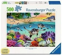 RAVENSBURGER 17456 Erwachsenenpuzzle 500 Teile - Meeresschildkr&scaron;ten - mit...
