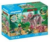 PLAYMOBIL 71821 Triceratops mit Jungtier