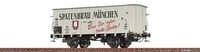BRAWA 50987 H0 Gedeckter G&uuml;terwagen G10 "Spatenbr&auml;u M&uuml;nchen", DB, Ep. III