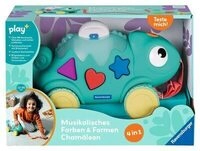 RAVENSBURGER 04875 Play+ Musikalisches Farben & Formen Cham&auml;leon