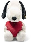 STEIFF 024375 Snoopy Love 30 cm weiss