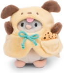NICI 61144 Set Kuscheltier Hamster Shai 8cm mit Keks u.