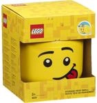 NHG LEGO&reg; Figurenkopf albern gelb &Oslash;16x19cm