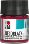 Marabu 113005032 Marabu Decorlack Acryl Karminrot 032, 50 ml