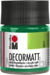 Marabu 140105067 Marabu Decormatt Acryl Saftgr&uuml;n 067, 50 ml