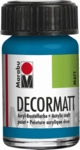 Marabu 140139056 Marabu Decormatt Acryl Cyan 056, 15 ml