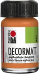 Marabu 140139013 Marabu Decormatt Acryl Orange 013, 15 ml