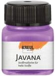 KREUL 90939 Javana Stoffmalfarbe f&uuml;r helle Stoffe, 20 ml Glas in flieder