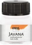KREUL 90911 Javana Stoffmalfarbe f&uuml;r helle Stoffe, 20 ml Glas in wei&szlig;