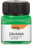 KREUL 90908 Javana Stoffmalfarbe f&uuml;r helle Stoffe, 20 ml Glas in brillantgr&uuml;n