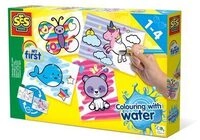 SES 14454 Malen mit Wasser Bunte Tiere My First