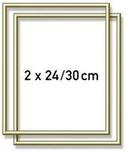 SCHIPPER 605200762 MNZ - Malen nach Zahlen 2 Alurahmen 24 x 30 cm