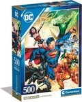 CLEMENTONI 35531 Puzzle 500 Teile DC Comics Collection Compact