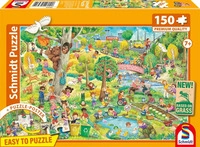 SCHMIDT SPIELE 56531 Kinderpuzzle 150 Teile Spiel, Spa&szlig; und Umweltschutz