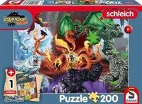 SCHMIDT SPIELE 56566 Kinderpuzzle 200 Teile Schleich&reg;: Eldrador Creatures -...