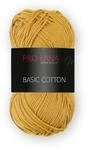 Pro Lana Basic Cotton Farbe 24 ocker 50 g 0,5 kg Baumwolle