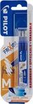PILOT PEN 2261003B3 FriXion Ball Ersatzmine 0.7 blau 3er Set