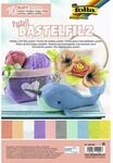 Folia Bastelfilz Pastell, feine Wollqualit&auml;t, 10 Blatt, 150 g/qm, 20 x 30 cm,