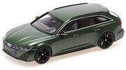 MINICHAMPS 410018017 1:43 AUDI RS 6 AVANT - 2019 - MATT GREEN
