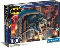 CLEMENTONI 39851 Puzzle 1000 Teile Batman Collection Compact