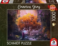 SCHMIDT SPIELE 58523 Puzzle 1000 Teile Waldeszauber