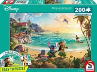 SCHMIDT SPIELE 56557 Kinderpuzzle 200 Teile Disney, Lilo & Stitch