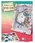 COLLECTION SEQUINS 3220324 Paillettenkunst Einhorn