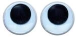 Glorex Wackelaugen, rund, selbstklebend, 15 mm, 23 St&uuml;ck